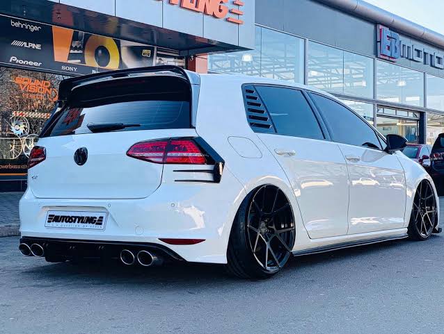 Rear Window Louvers for VW Golf MK7/7.5