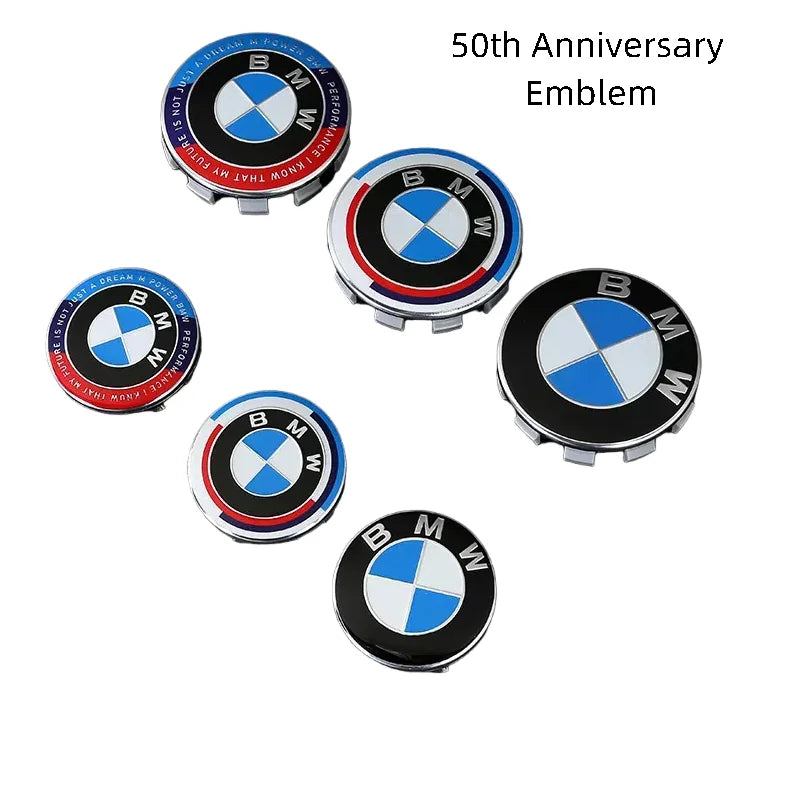 4× BMW Wheel Centre Hub Caps – 56mm / 68mm M Sport Style (Fits E90, F10, F30, G20, G Series)