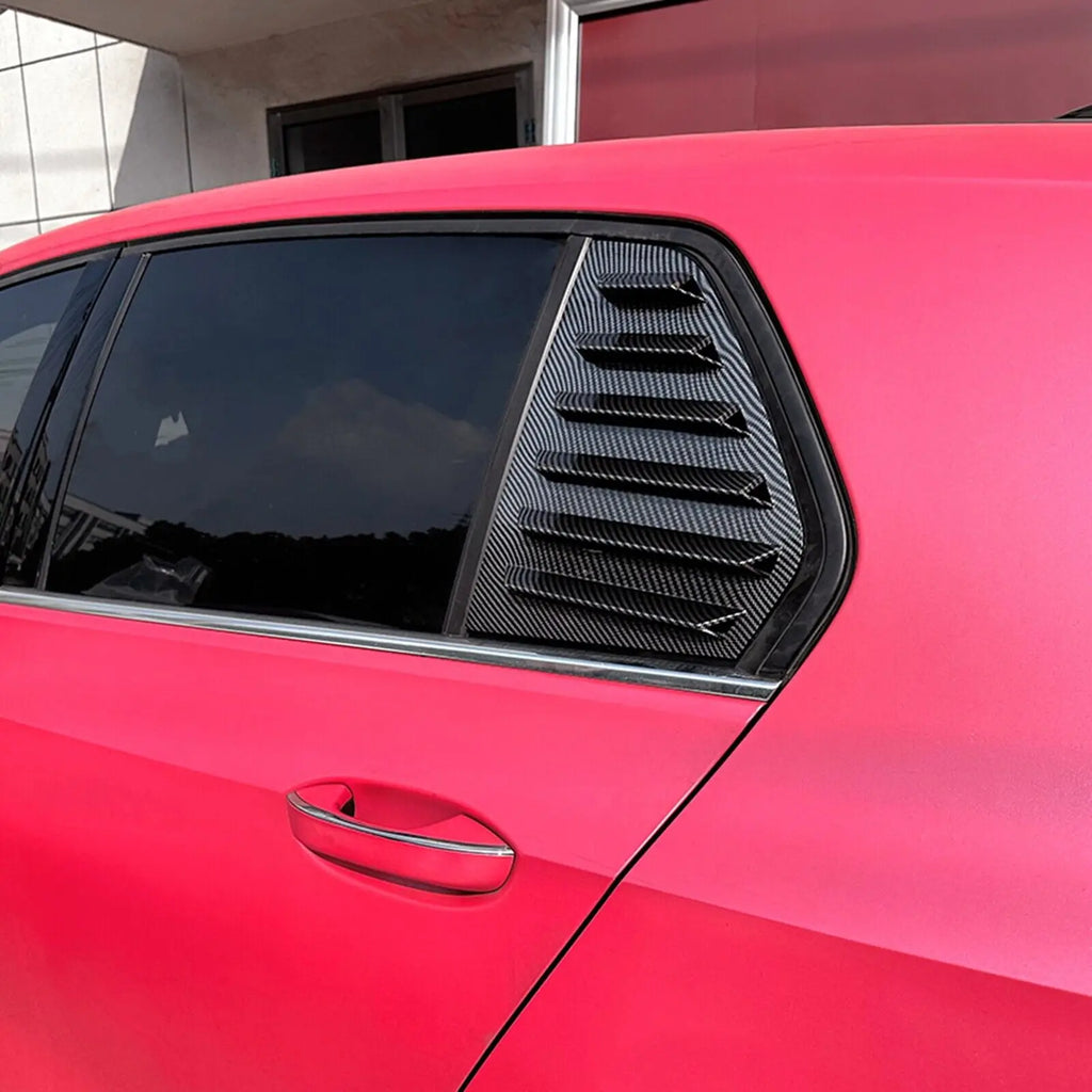 Pair of Rear Side Vent Window Louvers for VW Golf 8 (2020-2024)