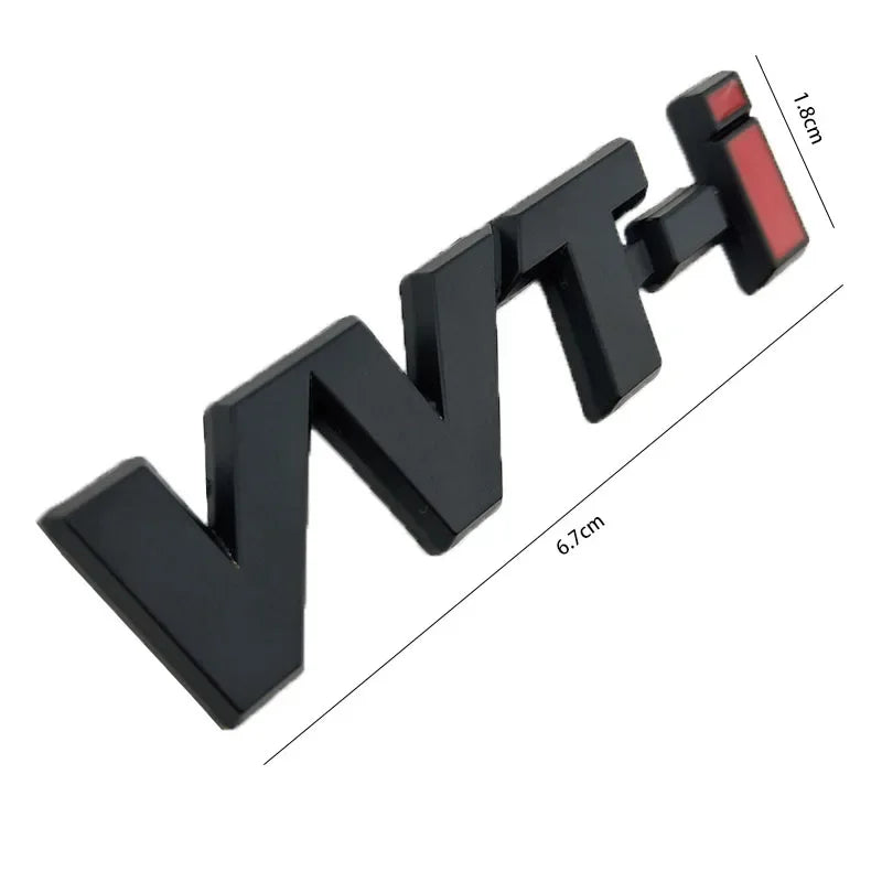 VVTi Metal Alloy Fender Emblem/ Badges for Toyota Models
