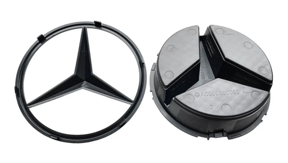 Mercedes Front Grille Logo with LED Lighting for W176 A-Class.