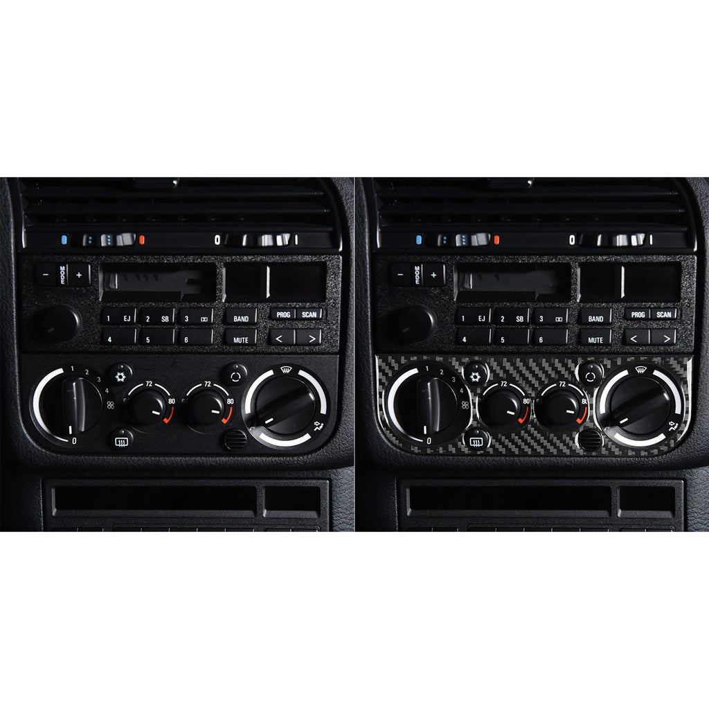 Carbon Fiber AC Panel Trim Sticker for BMW 3 Series E36