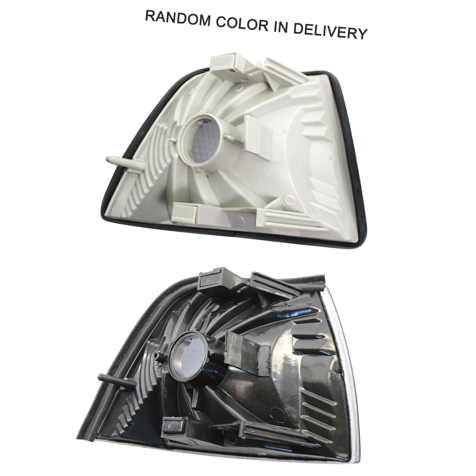 Pair of White Lens Turn Signal Lights Replacement for BMW E36 318i, 328i, M3