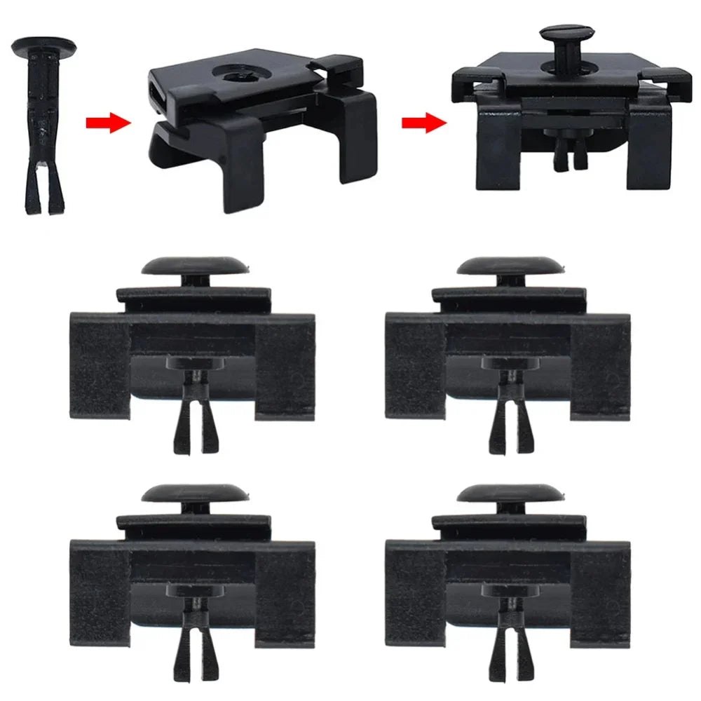 10-Pack Front Bumper Retainer Clips for Toyota and Lexus Vehicle