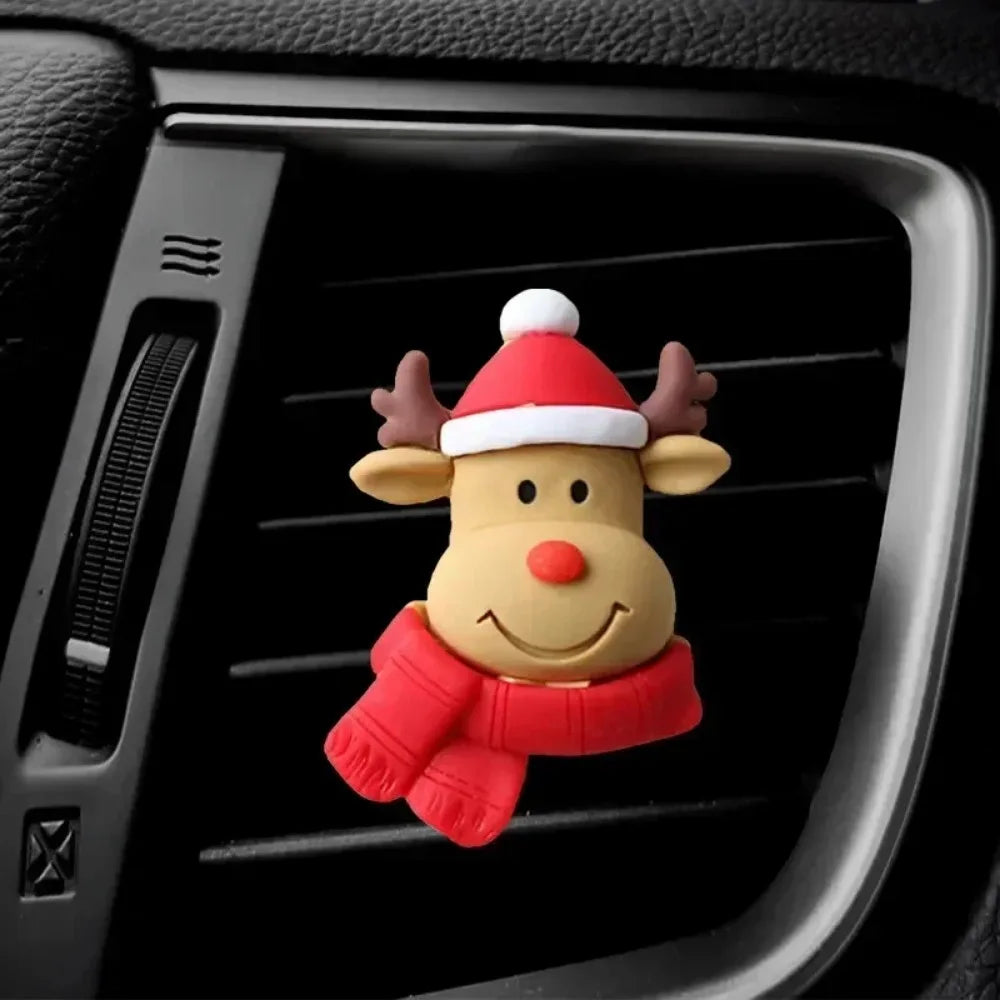 Christmas Scent Clip for Your Car- Santa Claus