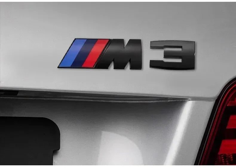 3D M Sport Emblem Badge – BMW M Series (M1 / M2 / M3 / M4 / M5 / M6 / M7)