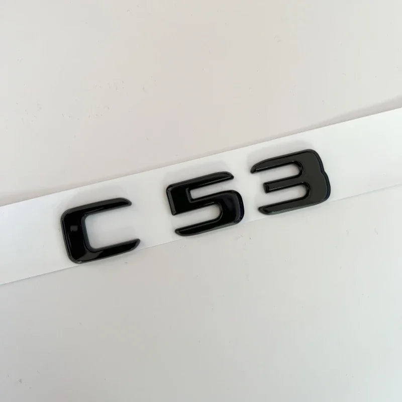 Mercedes-Benz C-Class Trunk Letter Emblems
