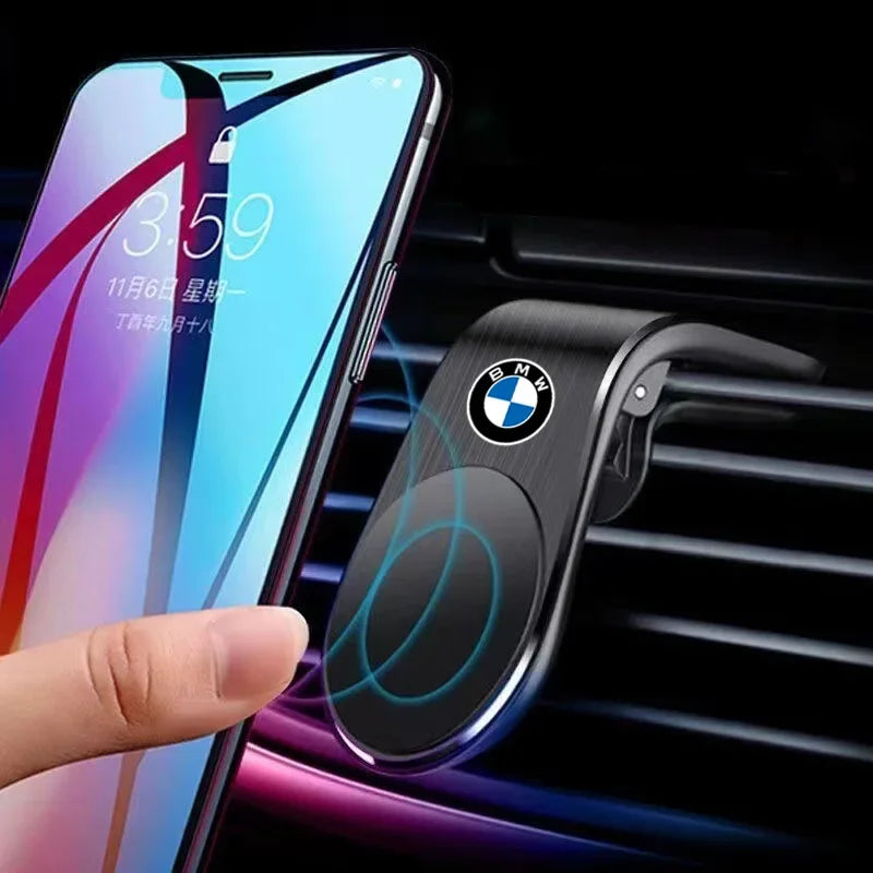 Magnetic Phone Holder in Car Phone Stand Clip Mount for BMW