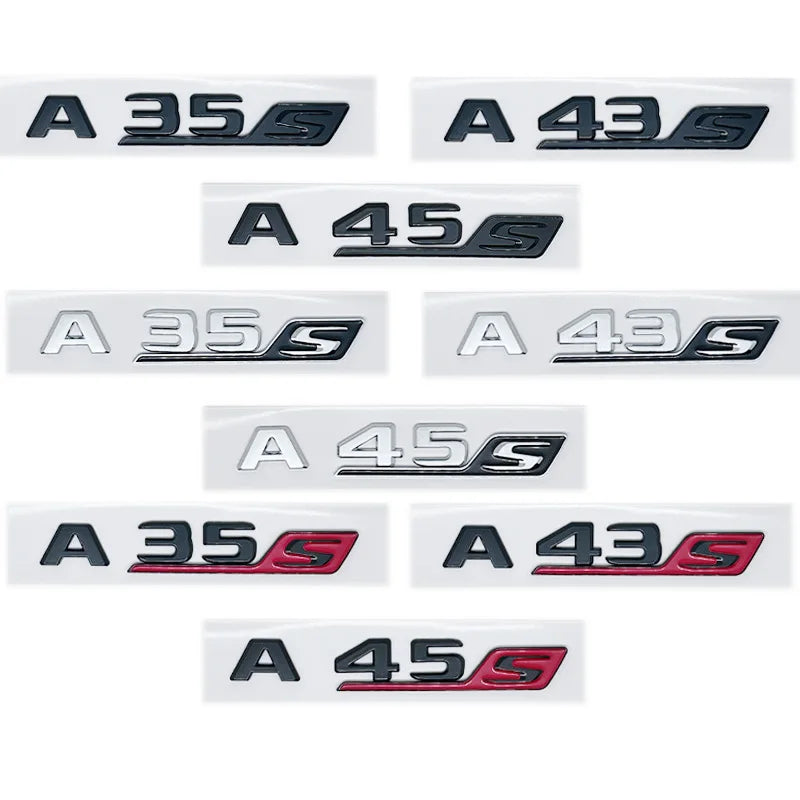 Trunk Emblem Badge for Mercedes-Benz A35/A45/A45S AMG