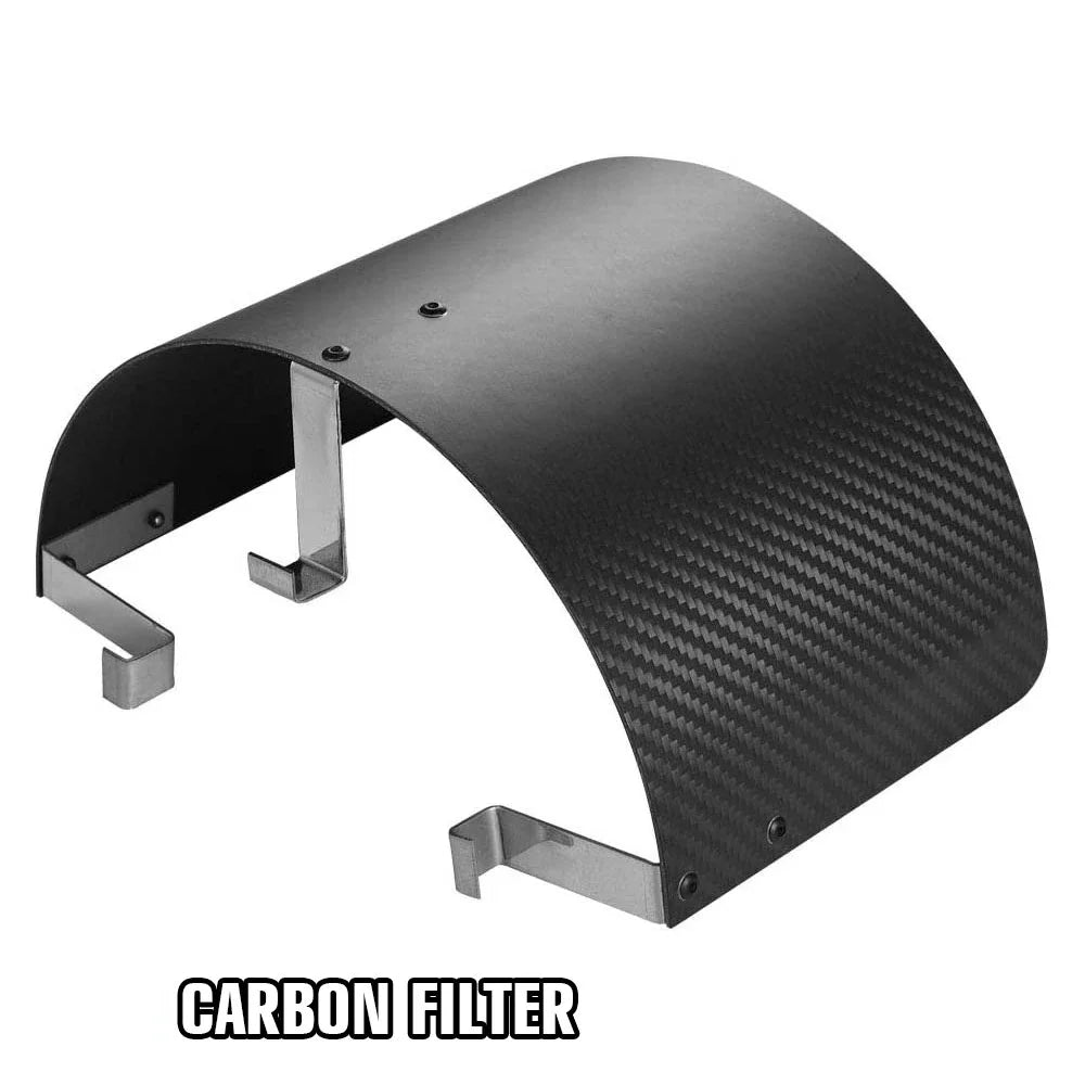 Stainless Steel Heat Shield Cover for 2.5"–3.5" Air/ Pod Filters