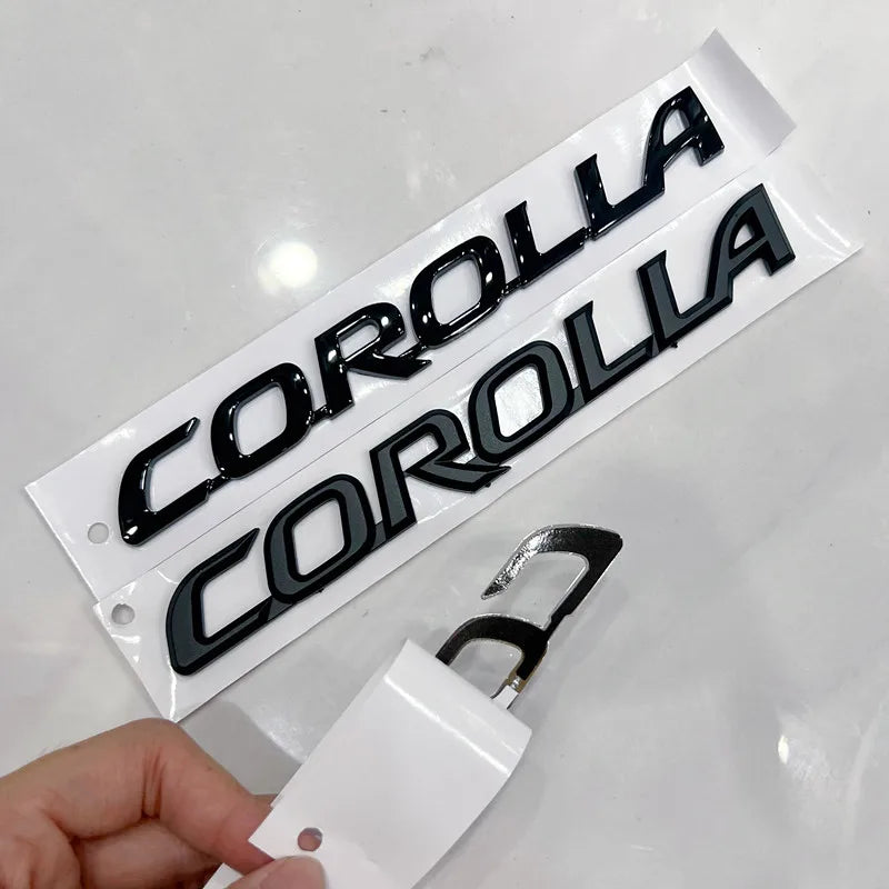 Toyota Corolla Logo Emblems/ Badges