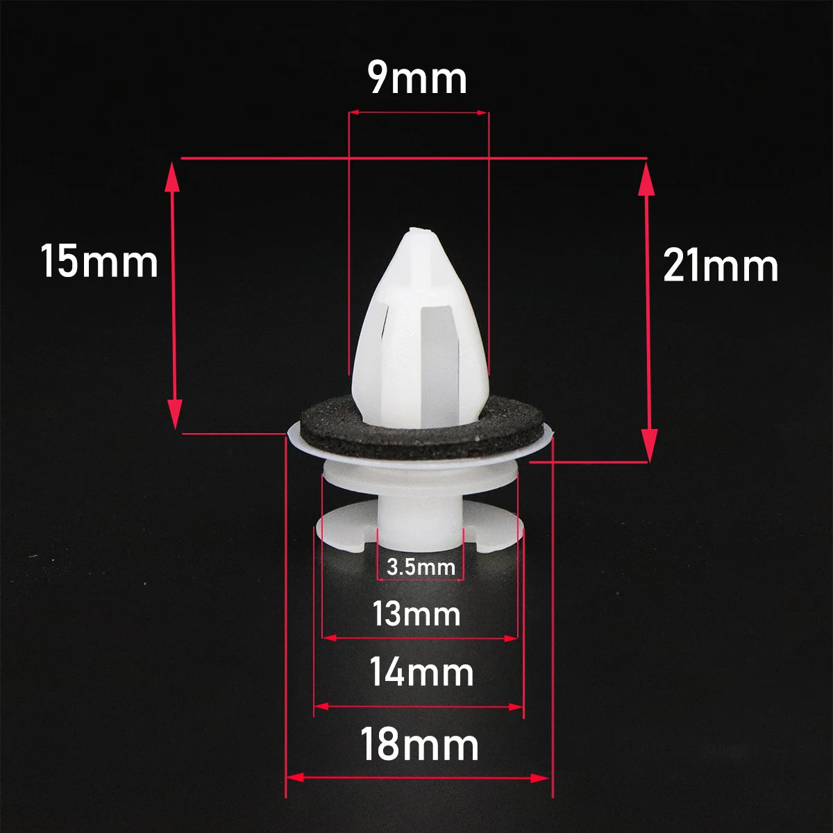 10 Pcs Anti Rattle Door Card Interior Panel Trim Clips For BMW