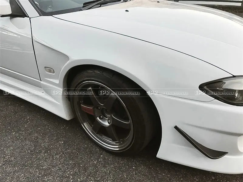 S15 Silvia EPA Front Fender for Nissan - +20mm Wide Vented Fender