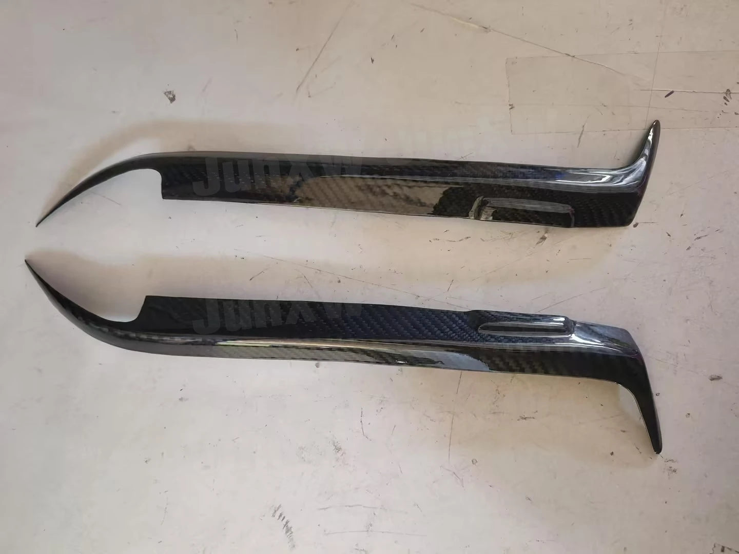 Carbon Fiber Front Bumper Headlight Eyelid Trims for BMW E36 (1992-1998)