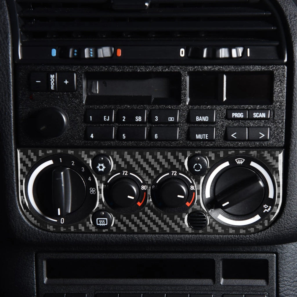 Carbon Fiber AC Panel Trim Sticker for BMW 3 Series E36