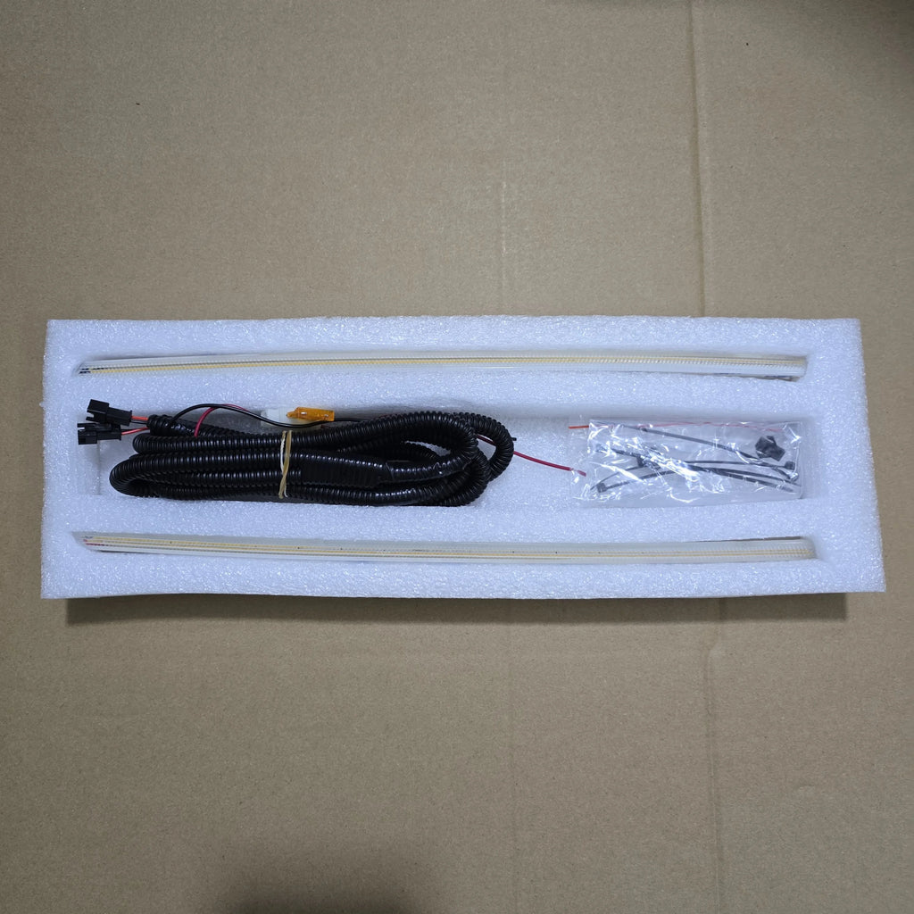 LED Front Bumper Grille Lights DRL for Volkswagen Golf MK7.5 GTI/GTD/R (2017-2020)