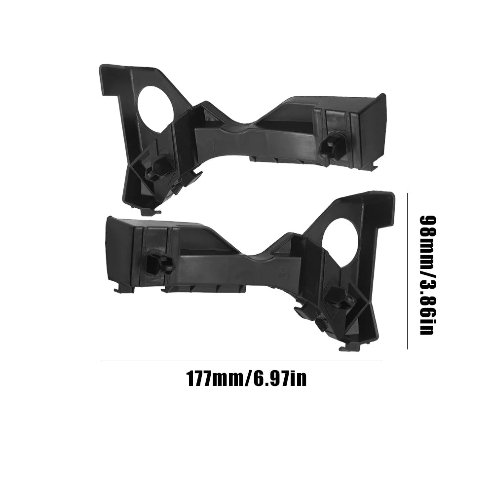 Pair Front Bumper Mounting Brackets for Toyota Corolla 2003 -2008