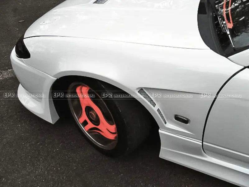 S15 Silvia EPA Front Fender for Nissan - +20mm Wide Vented Fender