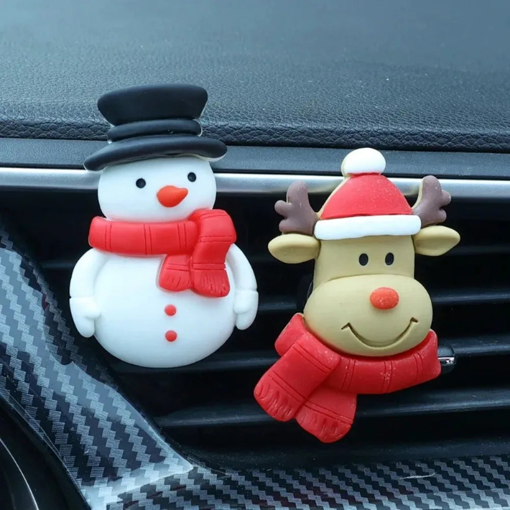 Christmas Scent Clip for Your Car- Santa Claus