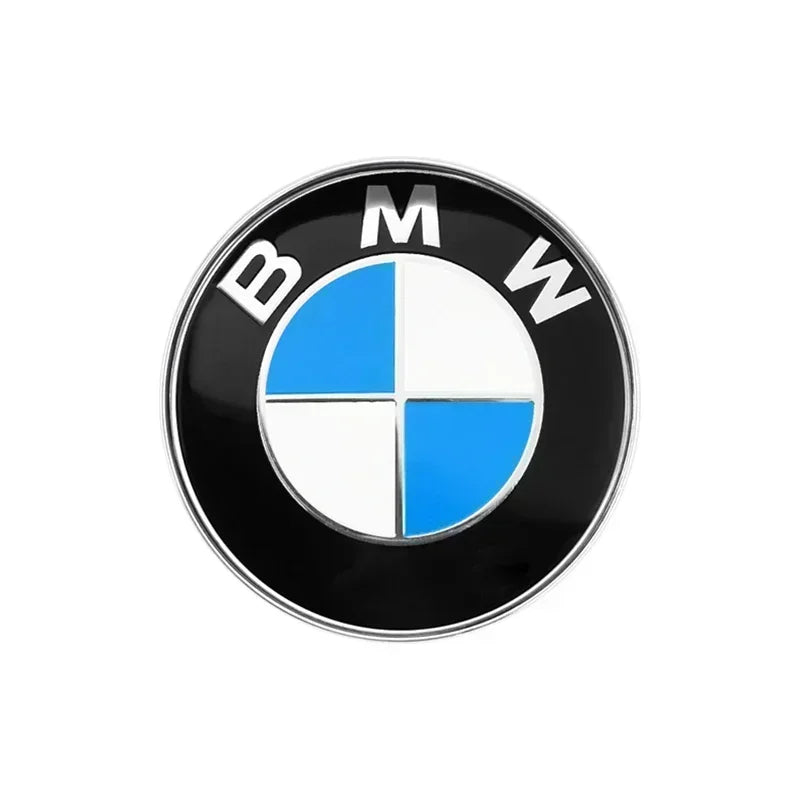 BMW Aluminum Badge – 82mm (2-Hole / 3-Hole)