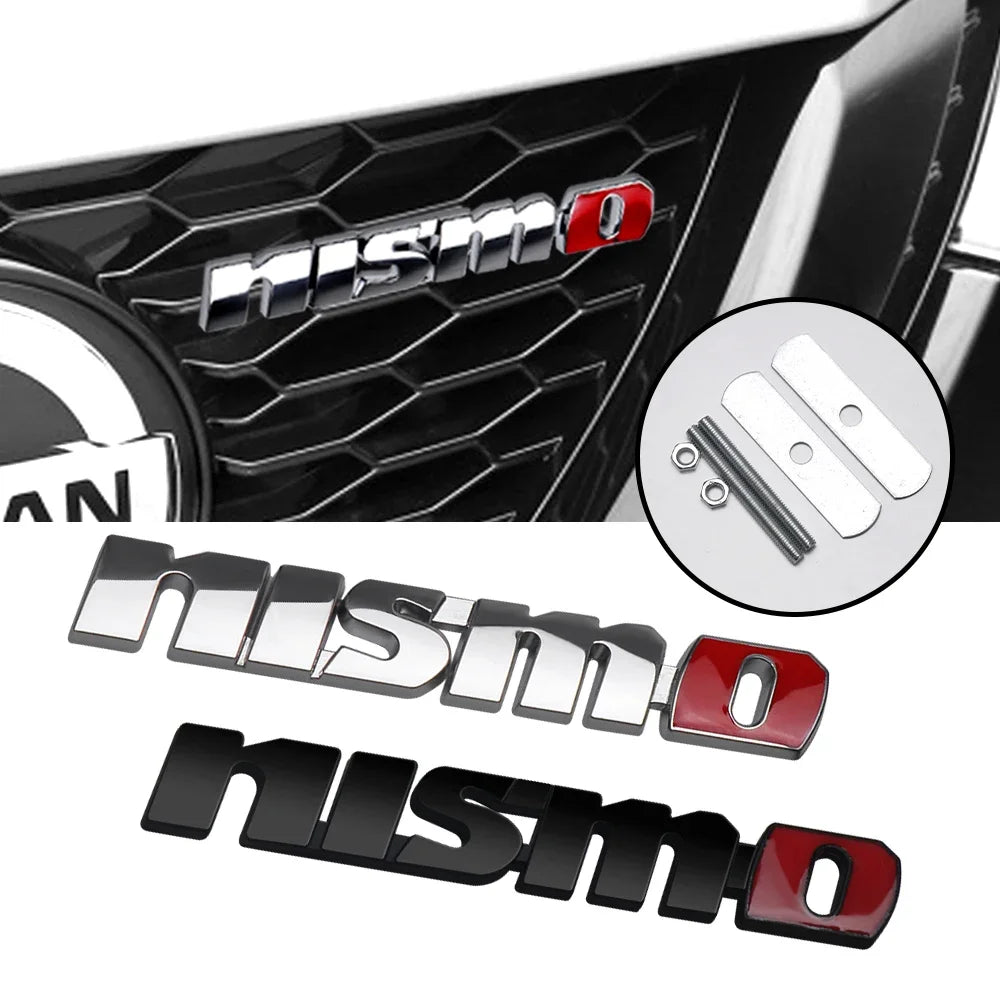 Nismo Badge Emblem for Front Grille and Trunk