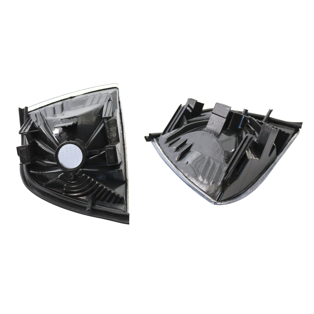 Pair of White Lens Turn Signal Lights Replacement for BMW E36 318i, 328i, M3