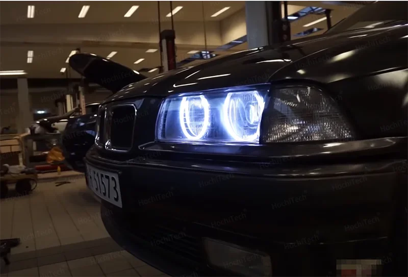 BMW 3 Series E30 E36 E46 E39 E38  Headlight Halo Angel Demon Eyes Kit Angel Eyes Light