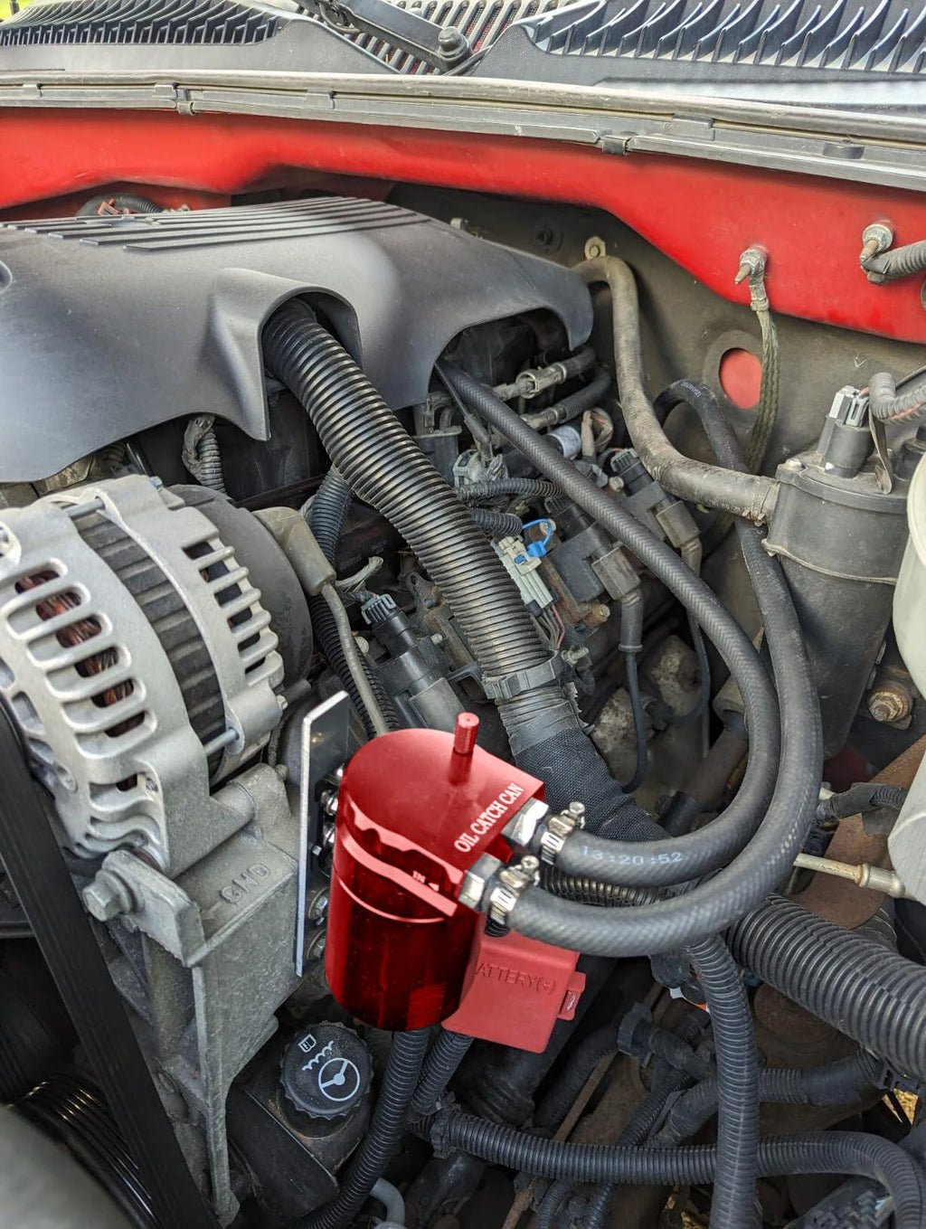 Aluminum Universal Oil Catch Reservoir Breather Can Tank Kit