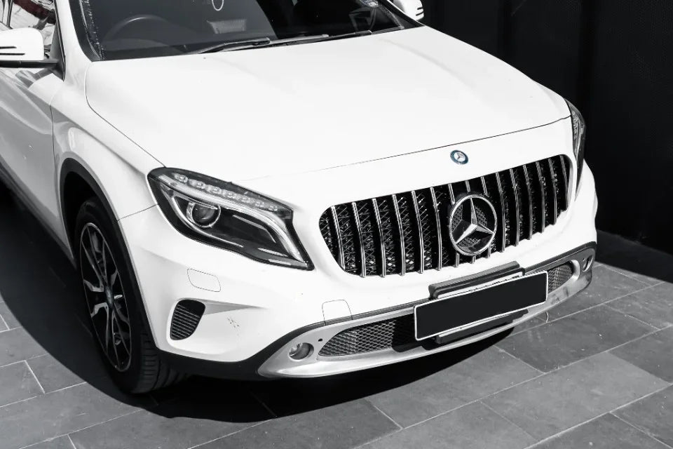 Mercedes Front Grille Logo with LED Lighting for W176 A-Class.