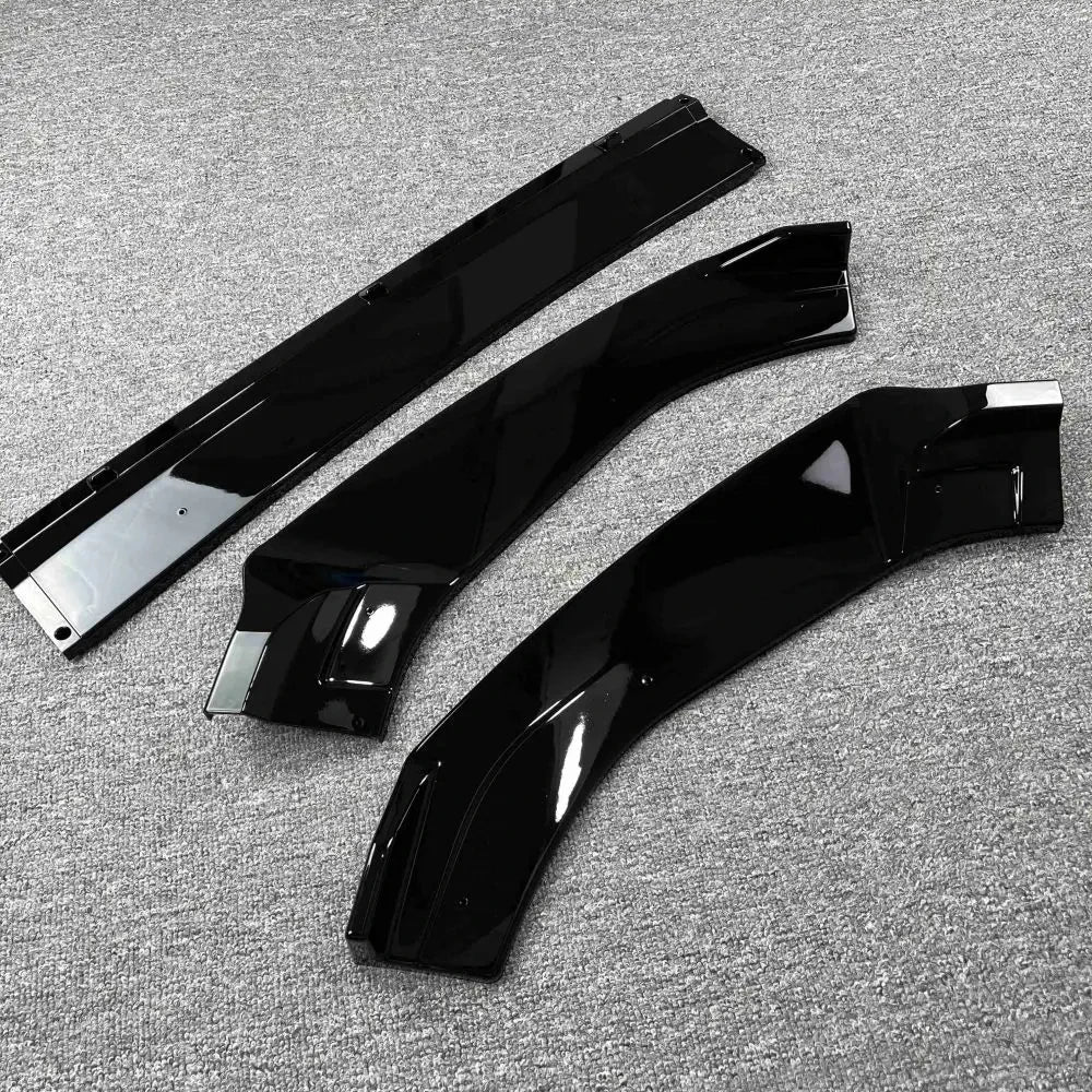 Maxton Style Gloss Black Front Bumper Splitter for VW Golf 7 & 7.5