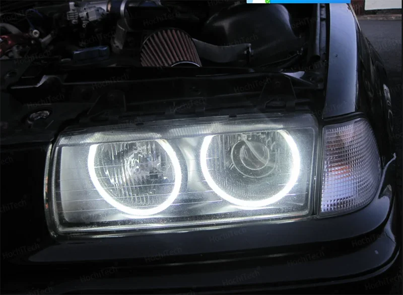 BMW 3 Series E30 E36 E46 E39 E38  Headlight Halo Angel Demon Eyes Kit Angel Eyes Light