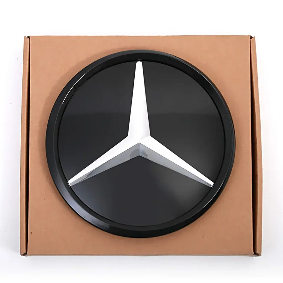 Mercedes Front Grille Logo with LED Lighting for W176 A-Class.