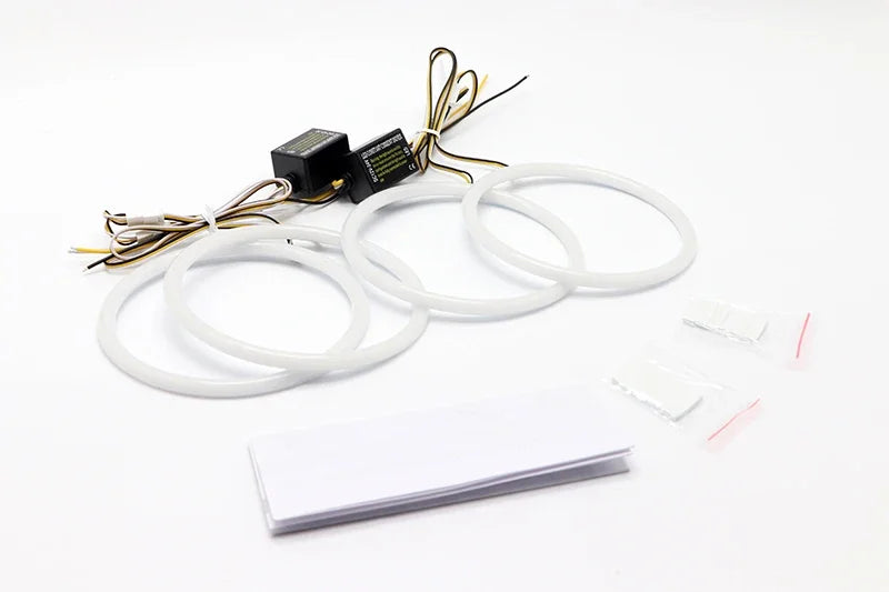 BMW 3 Series E30 E36 E46 E39 E38  Headlight Halo Angel Demon Eyes Kit Angel Eyes Light