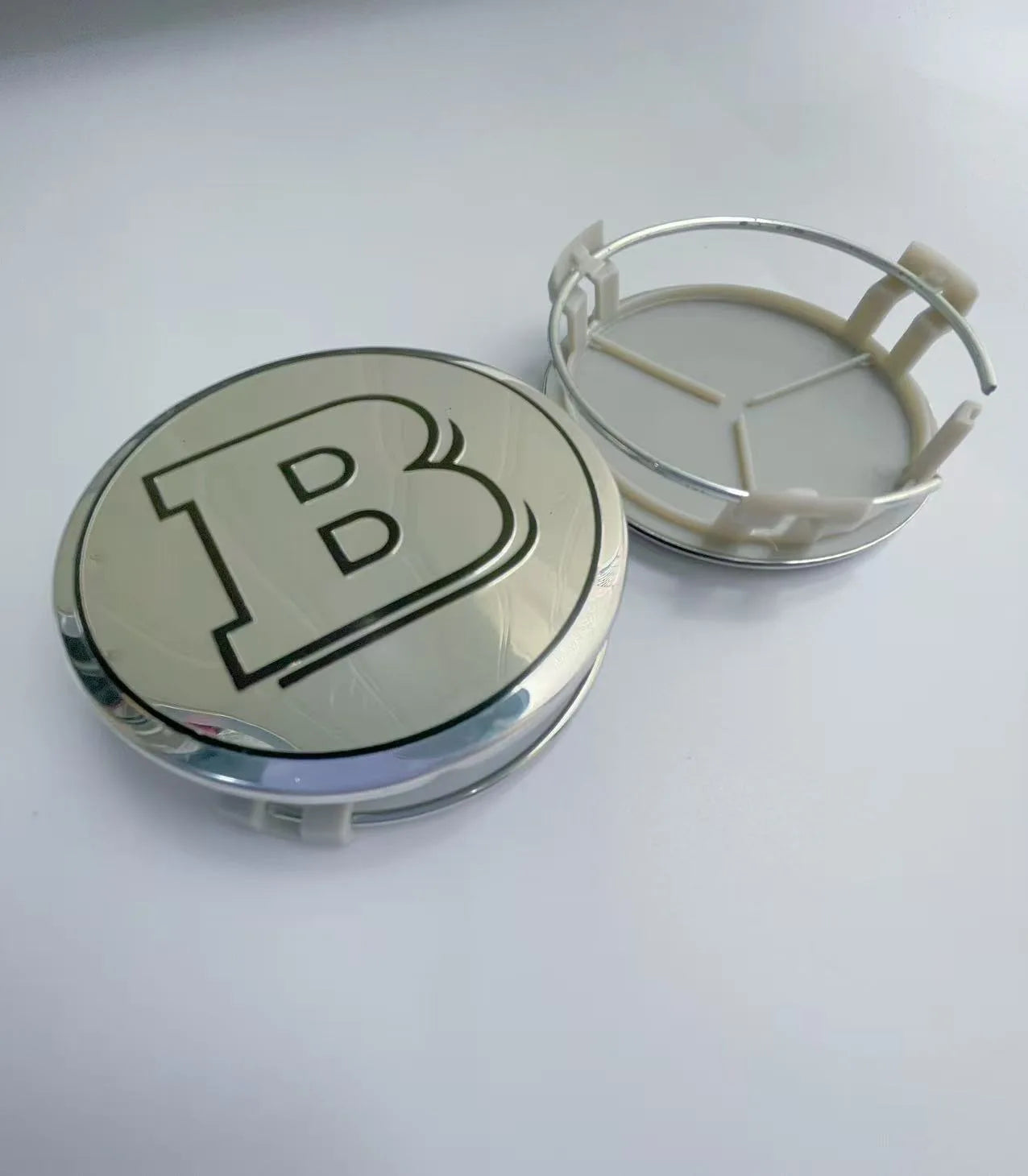 Mercedes-Benz 75mm Wheel Hub Center Cap Set (4-Piece)