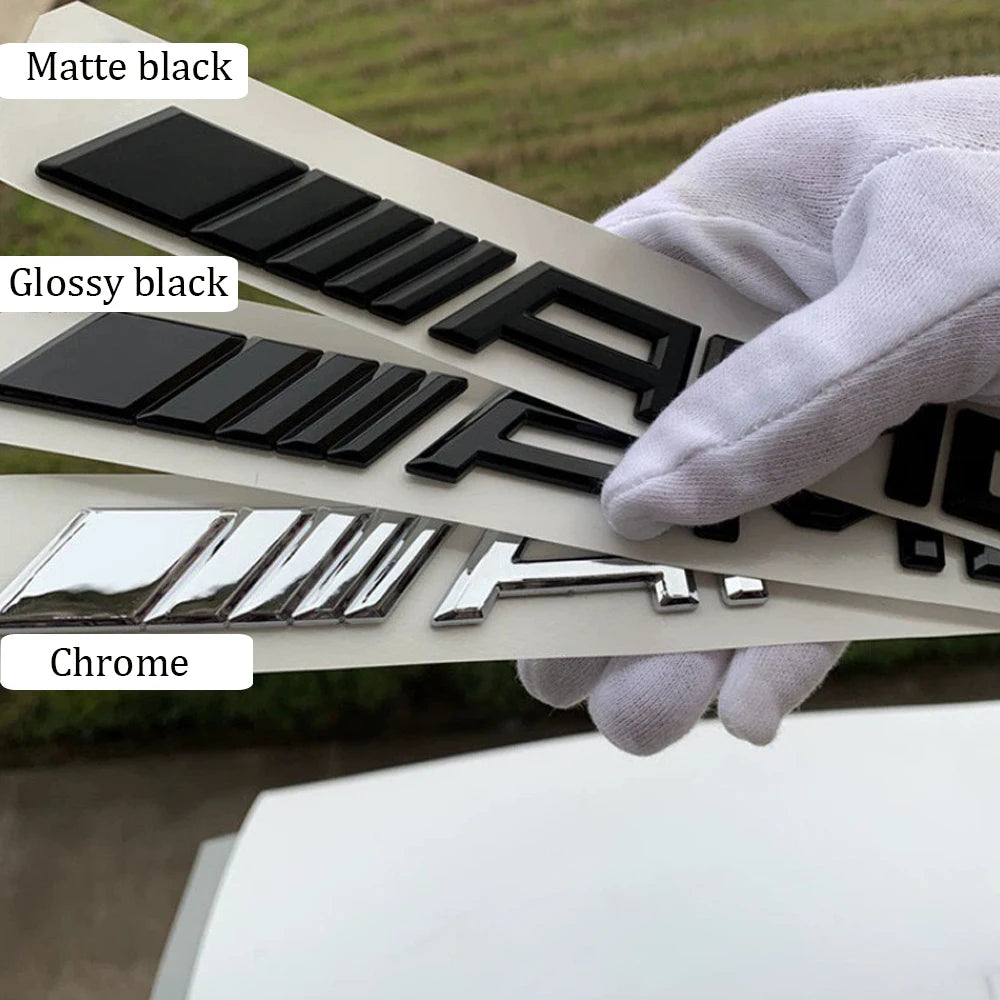 3D Metal AMG Rear Trunk Emblem for Mercedes-Benz