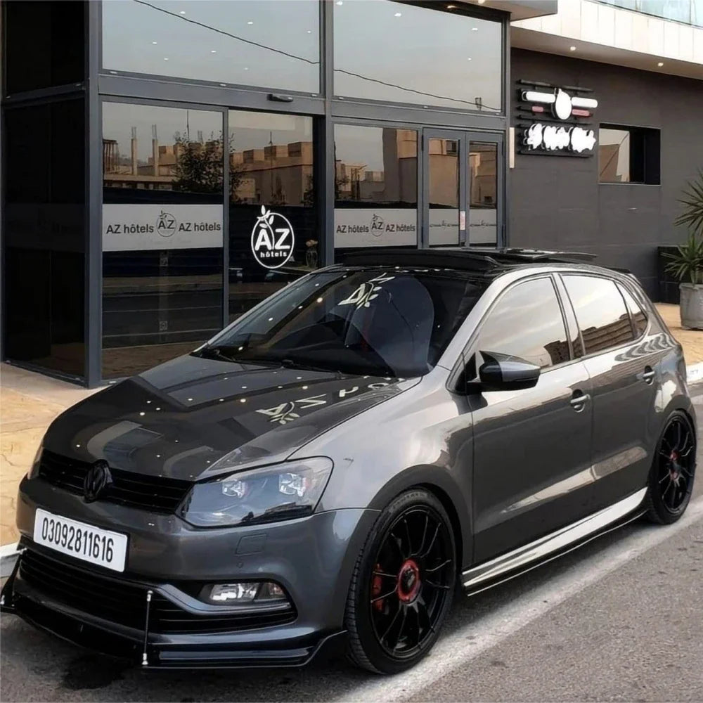 Maxton Style Gloss Black Front Bumper Splitter for VW Golf 7 & 7.5