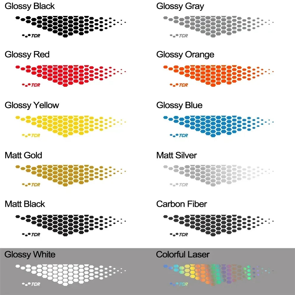 TCR Vinyl Side Decals for Volkswagen VW Golf & Polo Models