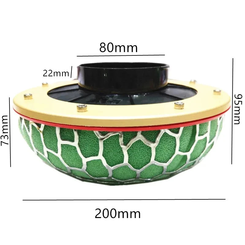 HKS High Flow Mushroom Head Air Filters for Cold Air Intake – (60mm, 80mm, 100mm)