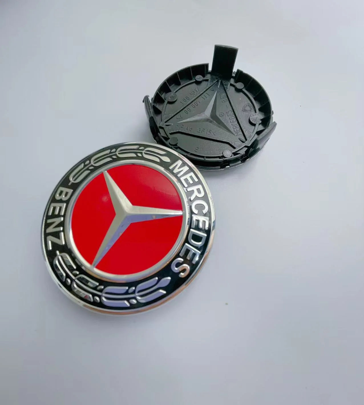 Mercedes-Benz 75mm Wheel Hub Center Cap Set (4-Piece)