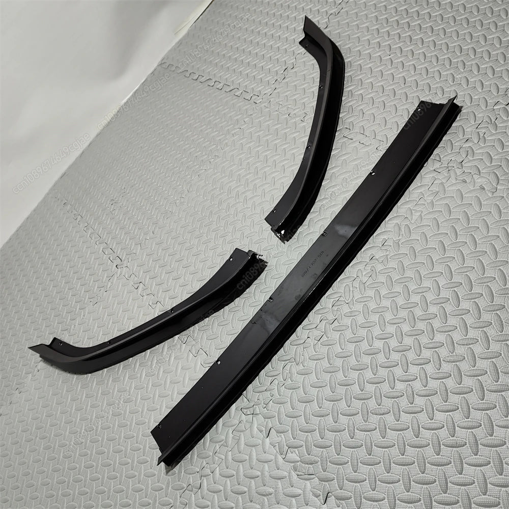 TCR Style Gloss Black Front Bumper Splitter Lip for VW Golf 7.5 GTI