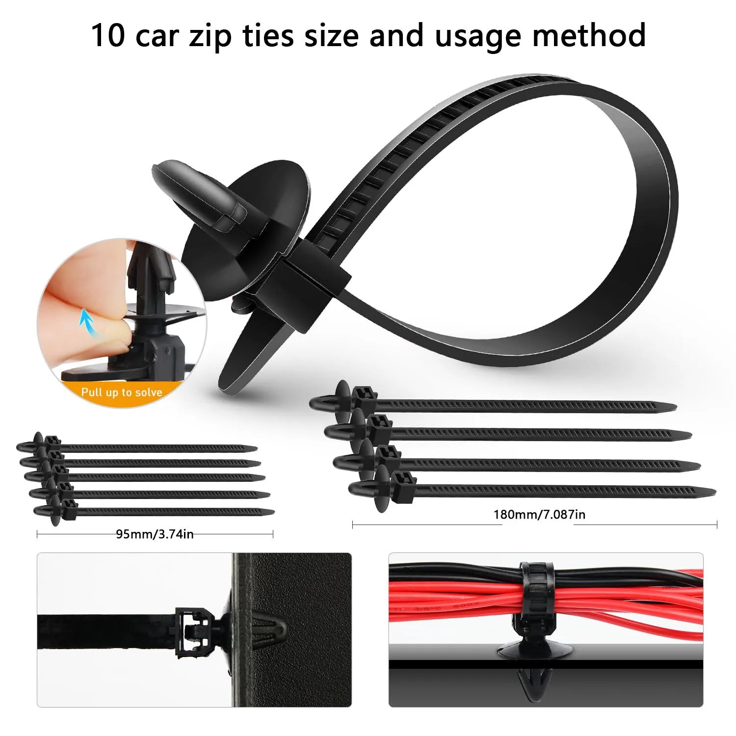 925-Piece Car Clip Kit Bumper and Trim Panel Repair