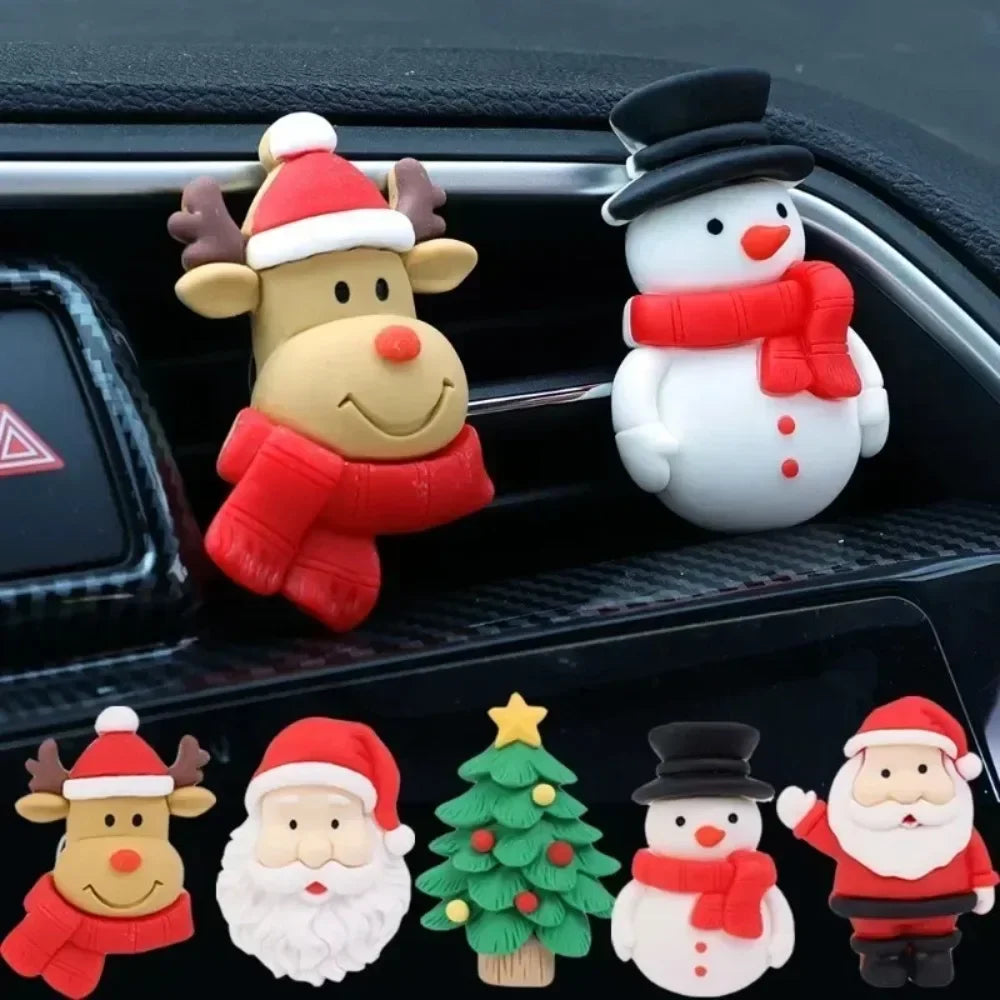 Christmas Scent Clip for Your Car- Santa Claus