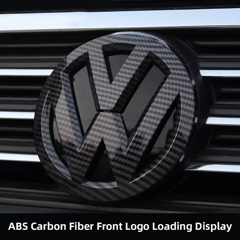 Front Radiator Grille and Rear Trunk Badge Covers for VW Models