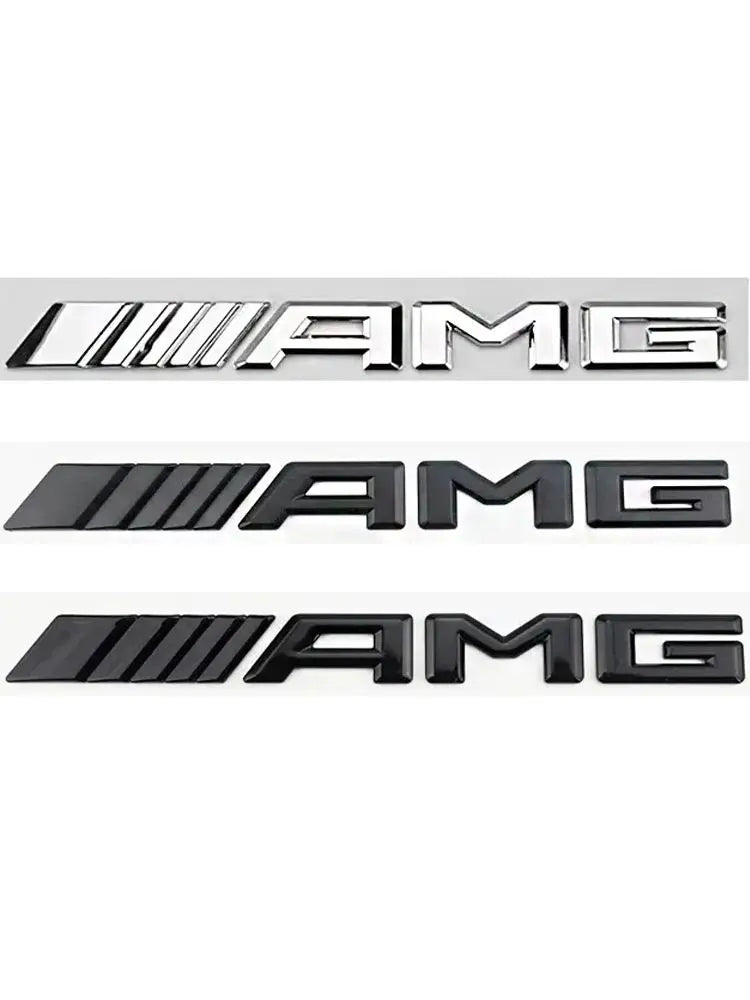 3D Metal AMG Rear Trunk Emblem for Mercedes-Benz
