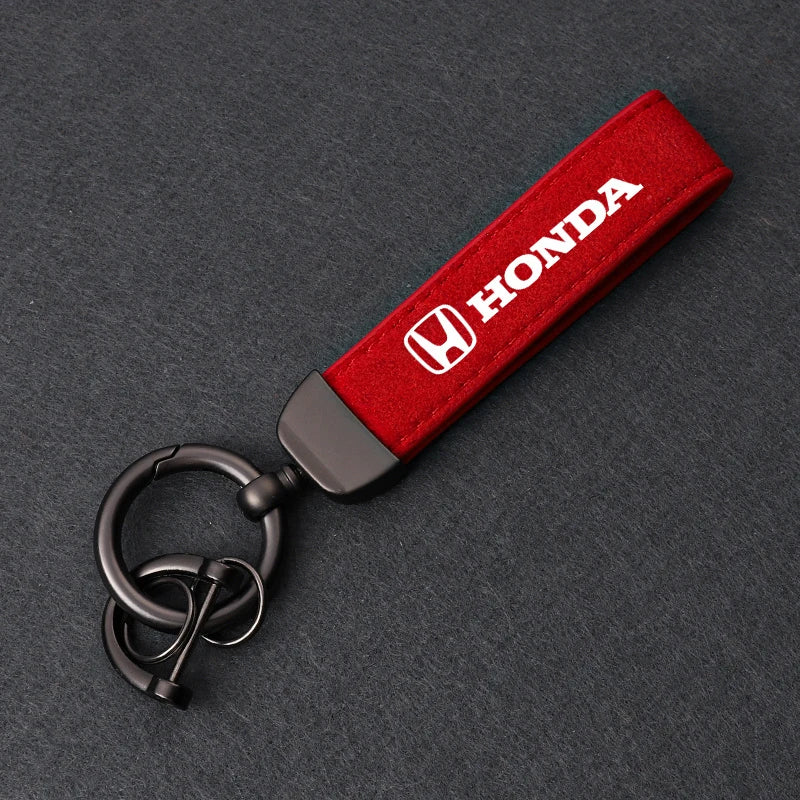 Honda Leather Key Chain