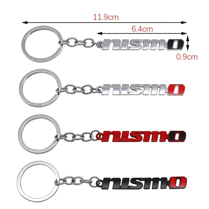 Nissan Nismo Alloy Keychain Pendant