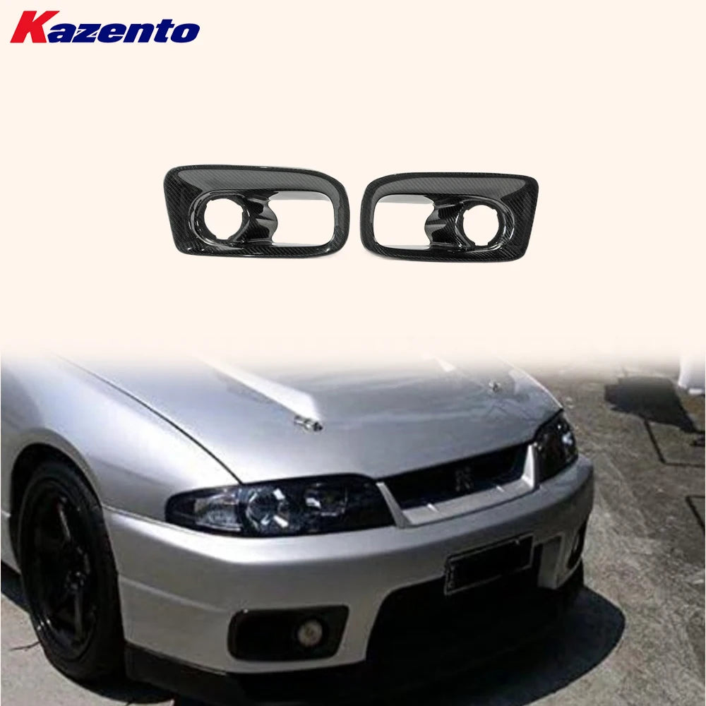Nissan Skyline R33 GTR Carbon Fiber Front Bumper Air Duct