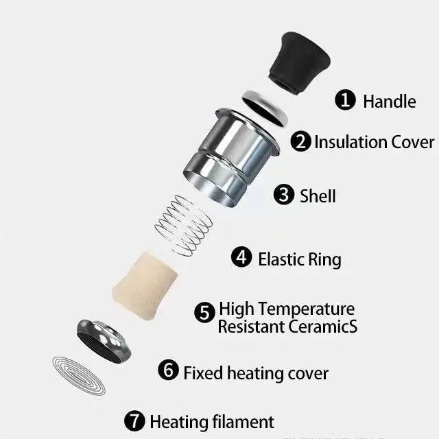 12V Mercedes-Benz Metal Flameless Car Cigarette Lighter