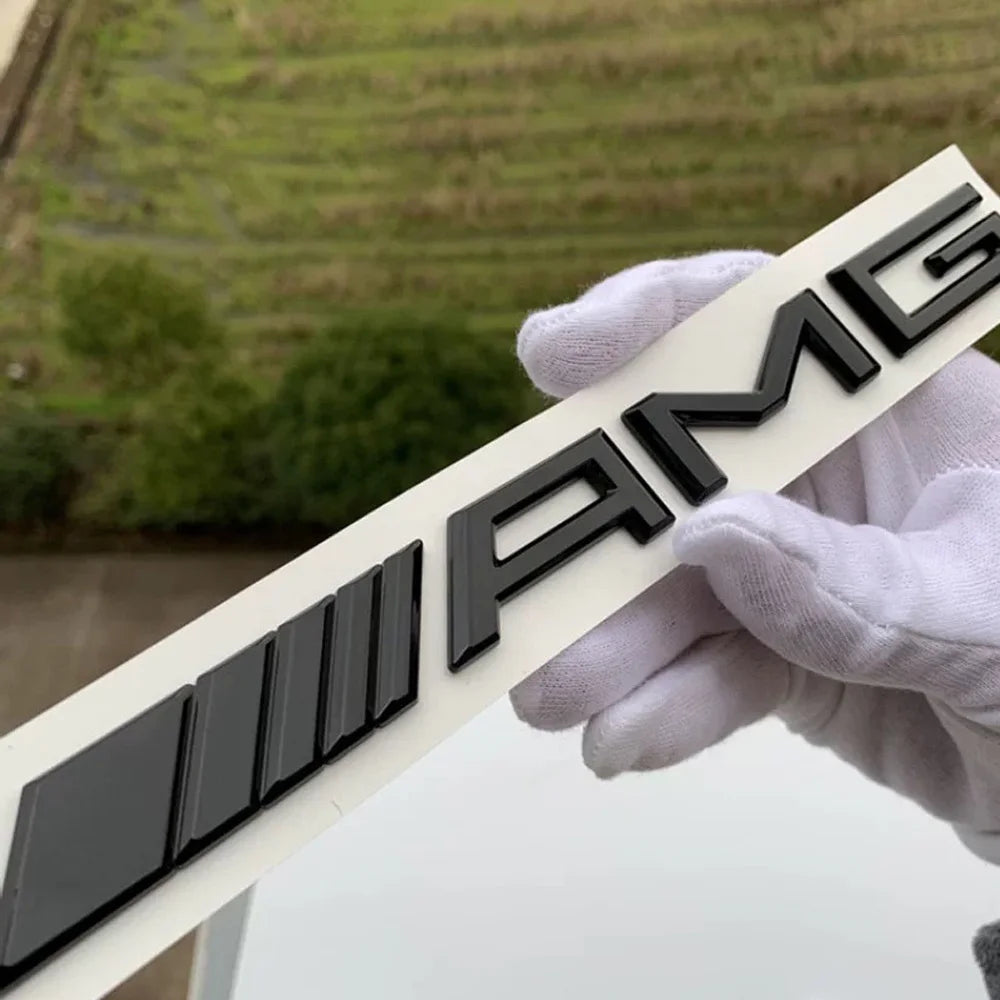3D Metal AMG Rear Trunk Emblem for Mercedes-Benz