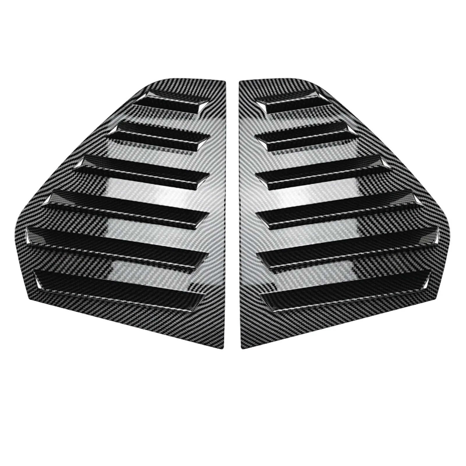 Pair of Rear Side Vent Window Louvers for VW Golf 8 (2020-2024)